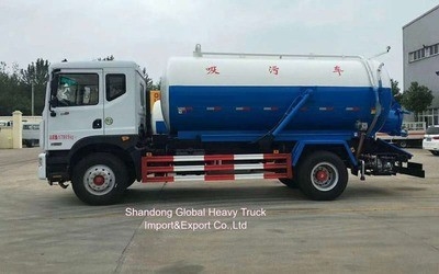 Shacman 4X2 F3000 16000-22000 Succion Sewerage Vacuum Sewage Suction Truck Vendita a caldo dalla fabbrica originale