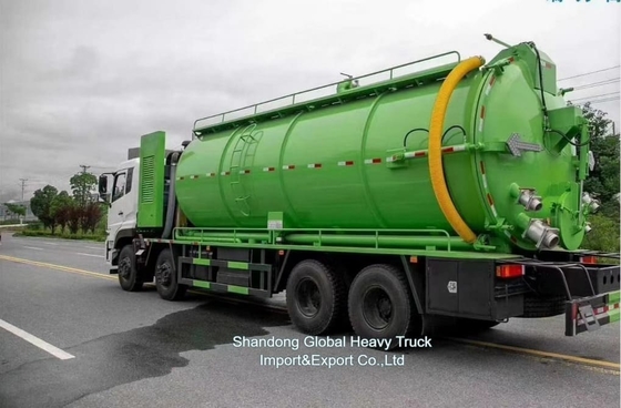 Prezzo di fabbrica 8*4 380hp Camion aspiratore fognaria Dongfeng Chassis 18000L Serbatoio