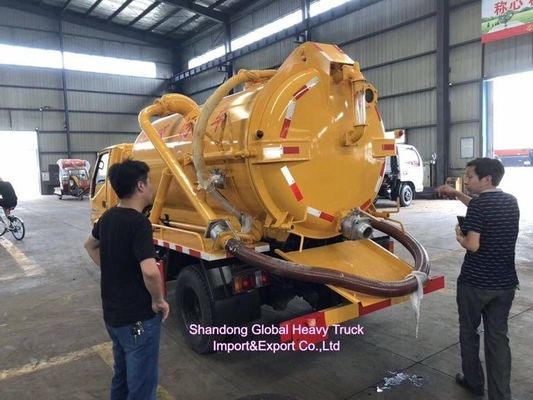 Dongfeng HOWO 4×2 camion aspiratore di acque reflue con capacità di serbatoio di 12m3 e motore da 190 CV per un'efficiente rimozione dei fanghi