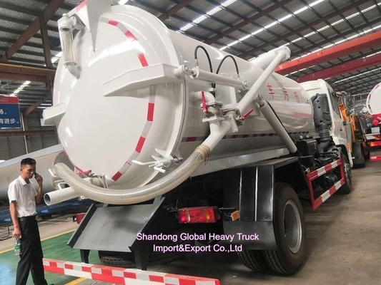 Nuovo camion HOWO per aspirazione delle acque reflue 12000 litri camion a getto a vuoto combinato in vendita