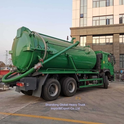 Sinotruk 371HP 18000L aspirapolvere di scarico aspirapolvere di scarico camion cisterna prezzo di fabbrica