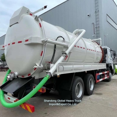 Sinotruk HOWO 6X4 20cbm Serbatoio aspiratore per l'aspirazione delle acque reflue