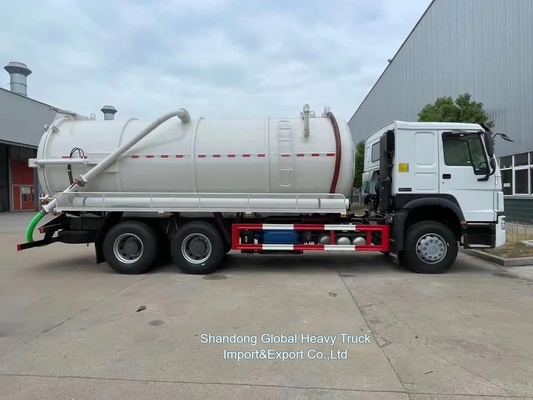 Sinotruk HOWO 6X4 20cbm Serbatoio aspiratore per l'aspirazione delle acque reflue