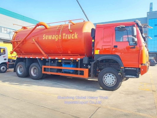 Shacman F3000 6X4 Camion aspiratore di acque reflue 20 metri cubi Volume 300 CV