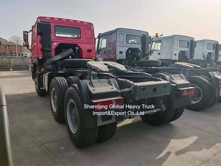Sinotruk Used HOWO 6X4 12wheeler 371HP 375 420HP Trattor Truck Prime Mover Testa del trattore In vendita
