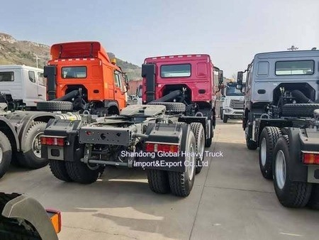 Sinotruk Used HOWO 6X4 12wheeler 371HP 375 420HP Trattor Truck Prime Mover Testa del trattore In vendita