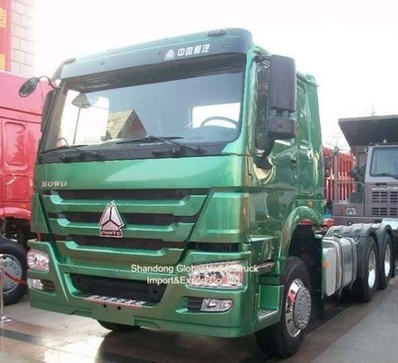 Sinotruk Used HOWO 6X4 12wheeler 371HP 375 420HP Trattor Truck Prime Mover Testa del trattore In vendita