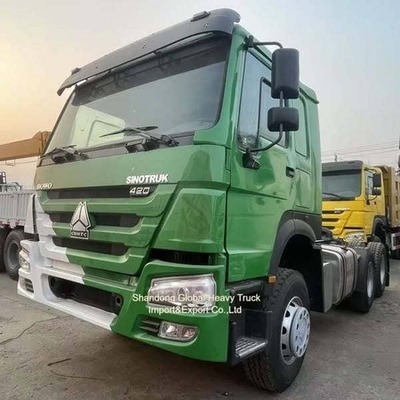 Howo 6x4 Camion-trattore Usato Sinotruk LHD RHD Long Distance Driving Trailer Camion-testa