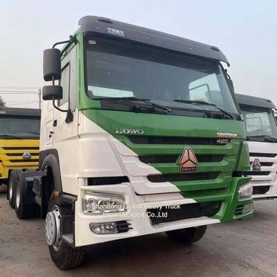 Howo 6x4 Camion-trattore Usato Sinotruk LHD RHD Long Distance Driving Trailer Camion-testa