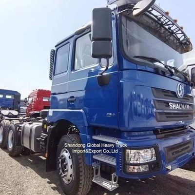 Shacman 6X4 Traktor Truck 371HP Prime Mover con pneumatici 12.00R20 per carichi pesanti