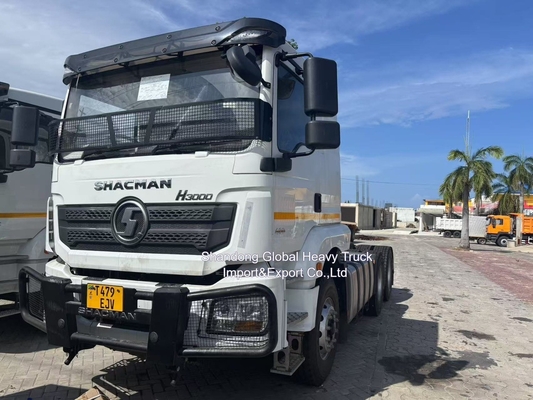 6X4 a sinistra o a destra 380 HP Shacman F3000 Tractor Trailer Used Tractor Head Truck