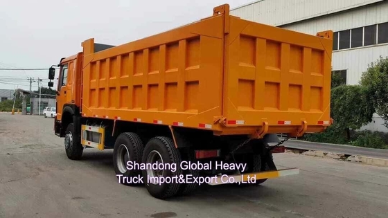 Sinotruk trasporto di sabbia di seconda mano dumper pesante usato Hohan A7 400HP 6 * 4 tipper dump truck