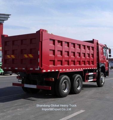 Sinotruk HOWO 380 HP 6X4 Heavy Duty Dump Truck con capacità di carico di 40 t e trasmissione manuale