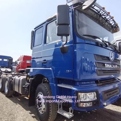 Trattore stradale Shacman 6x4 con motore Weichai e capacità di carico di 60 tonnellate per trasporto pesante