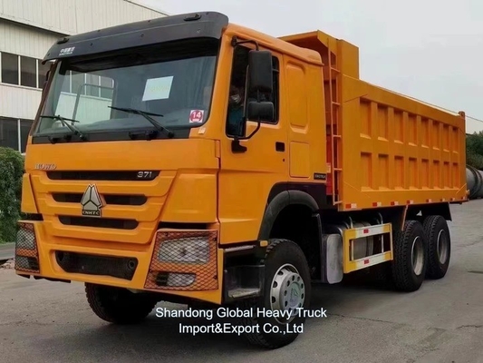 Buona Qualità 371HP 375HP 6*4 10 Ruote Usate HOWO Camionetti di scarico Camionetti di ribaltamento per il mercato africano