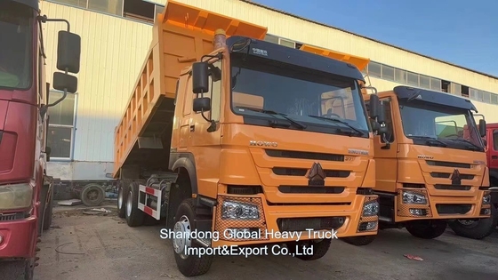 Usato Ristrutturato Dirver sinistro Pesante Tipo 6X4 HOWO Camionino 10 Ruote Camionino