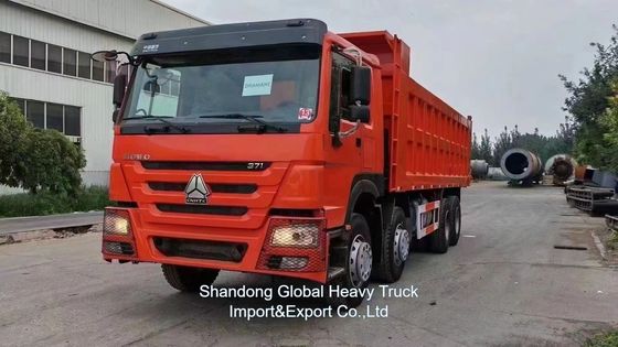 Sinotruk HOWO 380 HP 8×4 Dump Truck con capacità di carico di 50 t per il trasporto di materiali pesanti