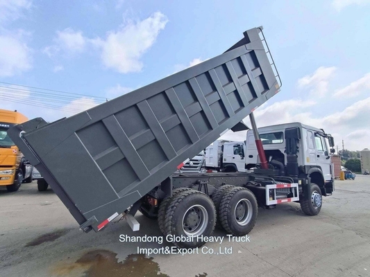 Camion pesante usato 6*4 375 CV Sinotruk HOWO Camion a gomma Camion a gomma