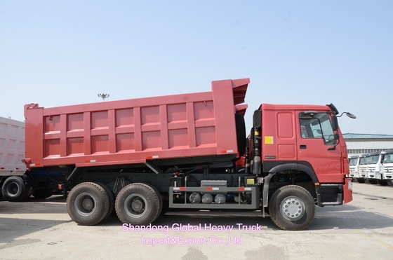 Sinotruk trasporto di sabbia di seconda mano dumper pesante usato Hohan A7 400HP 6 * 4 tipper dump truck