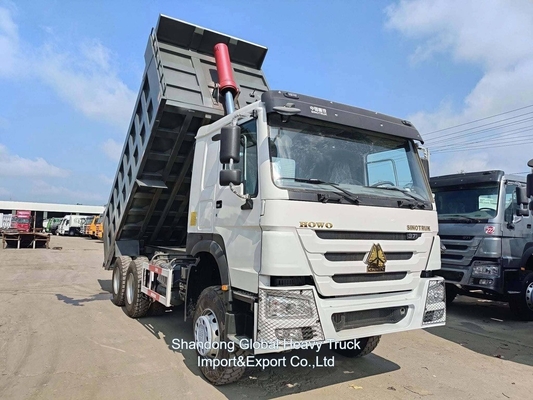 Camion pesante usato 6*4 375 CV Sinotruk HOWO Camion a gomma Camion a gomma