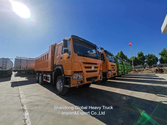 Sinotruk trasporto di sabbia di seconda mano dumper pesante usato Hohan A7 400HP 6 * 4 tipper dump truck