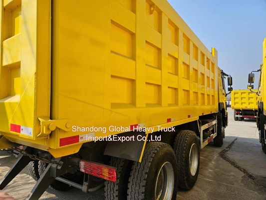 Camion a gomma usato di alta qualità HOWO 375 Camion a scarico 6*4 Tipo trasmissione manuale