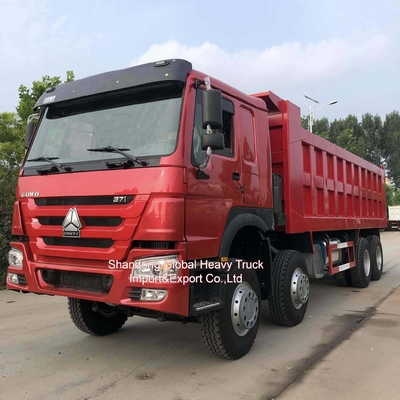 Sinotruk HOWO di alta qualità camion di scarico usato LHD/Rhd Diesel 400 cavalli 6X4 camion scarico
