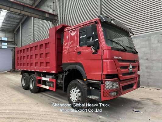 Sinotruk HOWO di alta qualità camion di scarico usato LHD/Rhd Diesel 400 cavalli 6X4 camion scarico