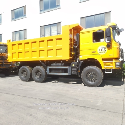 Miniere ad alte prestazioni Shacman 371/380/400/430HP Euro 2 Dump Trucks per camion minieri pesanti