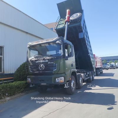 Shacman X3000 Dump Truck 8X4 Drive Wheel Heavy Duty Tipper Truck con capacità di carico da 31 a 40 t e motore WEICHAI WP12 / WP13