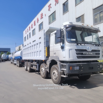 Buone condizioni 8*4 10 ruote 380HP Diesel manuale Taper camion miniero Euro3 Shacman F3000 Dump Truck