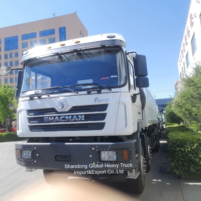 Buone condizioni 8*4 10 ruote 380HP Diesel manuale Taper camion miniero Euro3 Shacman F3000 Dump Truck