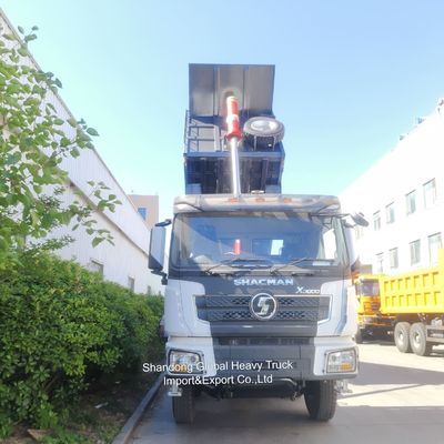 Shacman X3000 6×4 Drive Dump Truck con capacità di carico di 50 t e HYVA Hydraulic Front Lift