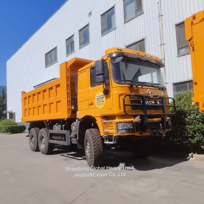 Miniere ad alte prestazioni Shacman 371/380/400/430HP Euro 2 Dump Trucks per camion minieri pesanti