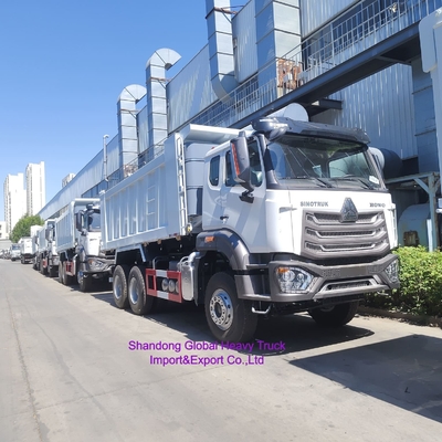 12 ruote Hohan usato Sinotruk HOWO 8X4 Ex N Nx Dump Tipper Truck 371HP 380HP