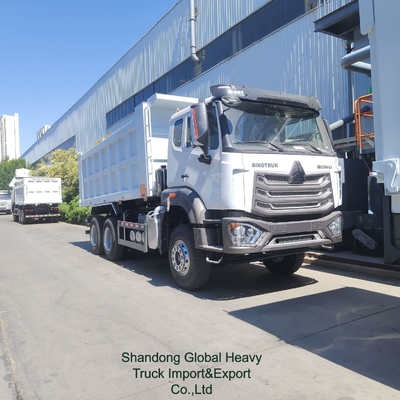 Sinotruk Nx 6X4 371HP 400HP Dumpertipper Diesel Sinotruck 10 ruote 12 ruote usato HOWO Dump Truck