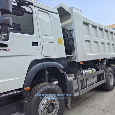 12 ruote Sinotruck 40-60 tonnellate Usato HOWO 8X4 371HP 375HP 380HP Diesel Truck A mano destra Dump Truck