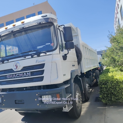 Shacman 30m3 Largo Box 8X4 12 ruote camion pesante 400 HP motore diesel nuovo condizione camion a gomma