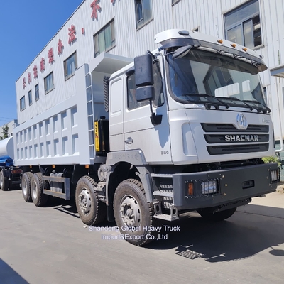 Shacman 30m3 Largo Box 8X4 12 ruote camion pesante 400 HP motore diesel nuovo condizione camion a gomma
