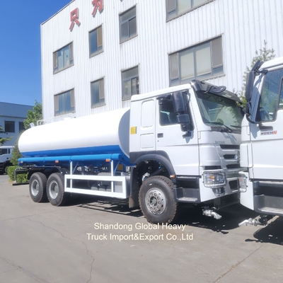 Sino HOWO Marca 6*4 20000L Cisterna dell'acqua potabile Cisterna dell'acqua in acciaio inossidabile