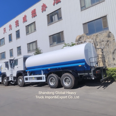 Sino HOWO Marca 6*4 20000L Cisterna dell'acqua potabile Cisterna dell'acqua in acciaio inossidabile