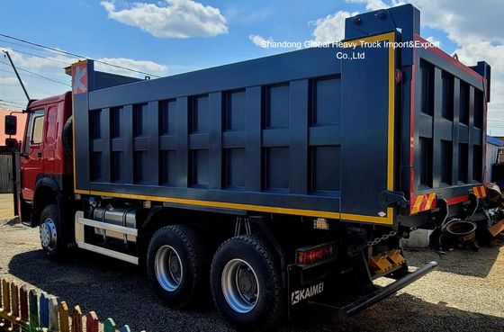 SINOTRUK HOWO Euro 2 371CV-380CV 8X4 6X4 Autocarro Pesante Ribaltabile