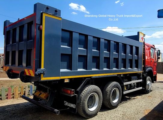 SINOTRUK HOWO Euro 2 371CV-380CV 8X4 6X4 Autocarro Pesante Ribaltabile