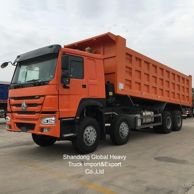 Cina Sinotruk HOWO Usato 371/375HP 8X4 Mini Autocarro Ribaltabile con Guida a Destra in stock