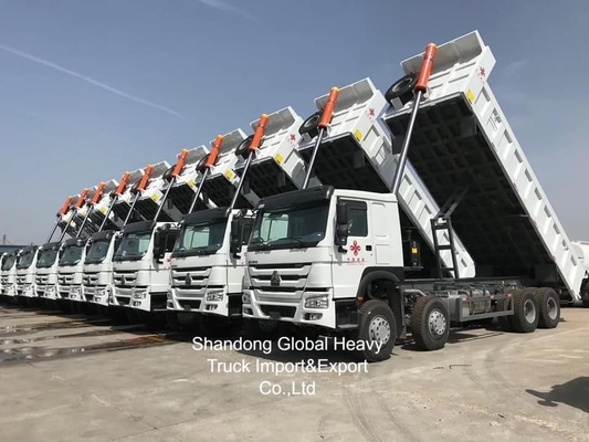 Autocarro ribaltabile HOWO 371 CV 380 CV usato, più venduto a livello globale, da 35 tonnellate
