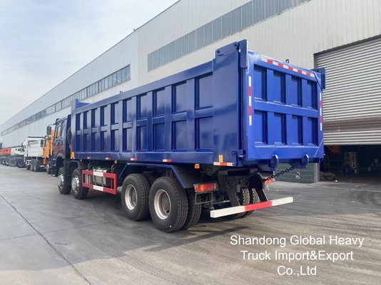 Cina Sinotruk HOWO Usato 371/375HP 8X4 Mini Autocarro Ribaltabile con Guida a Destra in stock