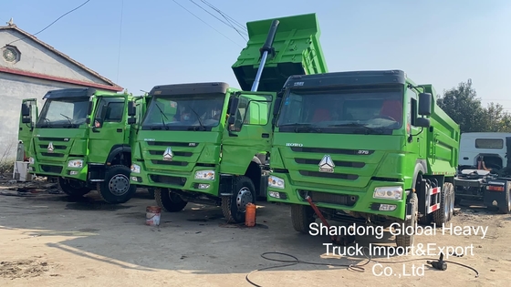 Autocarro ribaltabile pesante Sinotruk HOWO 6X4/8X4 A7/T7 10/12 ruote 371 CV 18-25 cbm usato