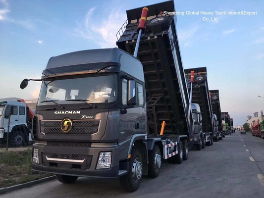 Shacman X3000 F3000 Camion LHD/Rhd Camion spazzatura miniera Camion spazzatura diesel 30/40/50 tonnellate Camion merci