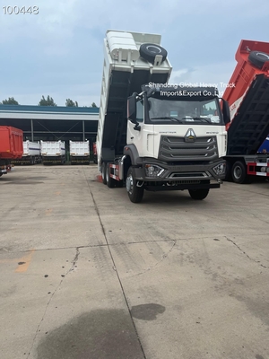 Howo Nx Nuovo marchio 6*4 371hp Camion spazzatura Camion a gomma Camion trasporto merci In magazzino