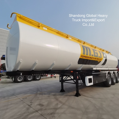 3 Axles 50000L Fuel Tanker Semi Trailer with 3-Layer Anti-Rust Coating for Long-Distance Fuel Transport